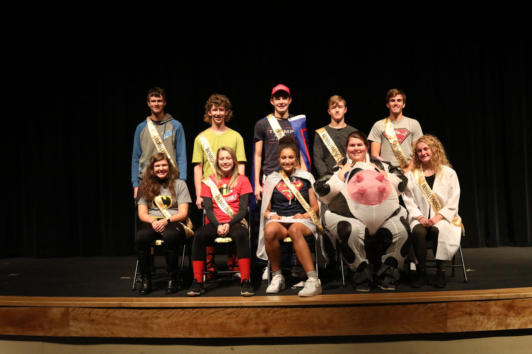Announcing the Vinton-Shellsburg High 2020 Homecoming Court